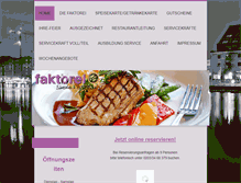 Tablet Screenshot of faktorei.de